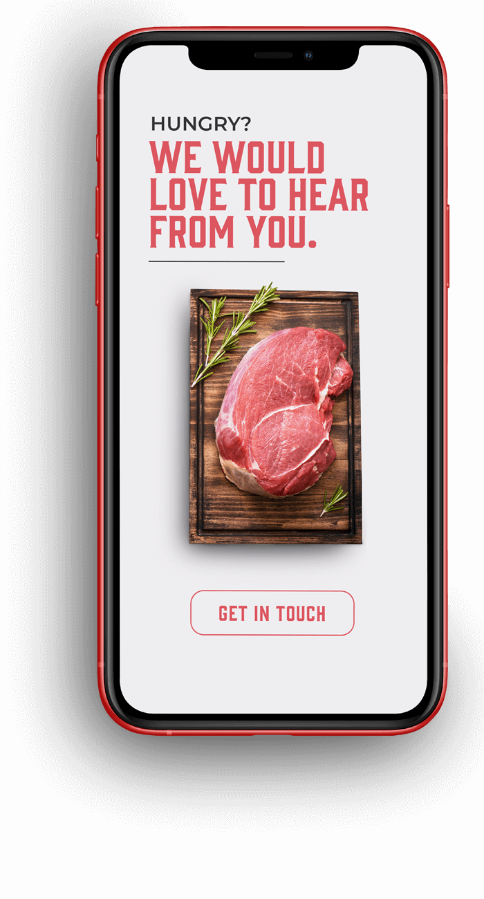 picture of a mobile phone saying contact now